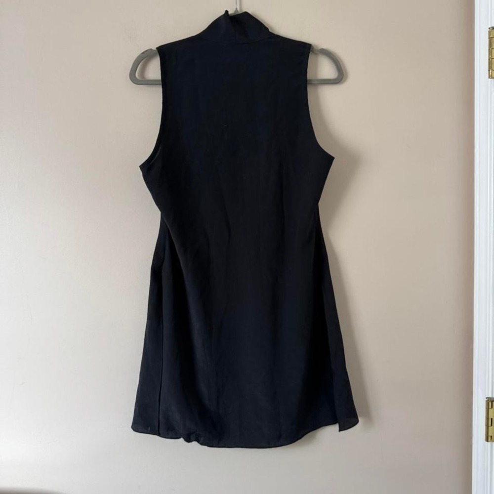 Vintage 90s Neiman Marcus Tank Black Military Marching Vest - Picture 5 of 7
